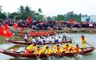 Nga Liên tổ chức Giải thể thao Mừng đảng mừng xuân Canh tý 2020, trong đó có Lễ hội đua thuyền truyền thống